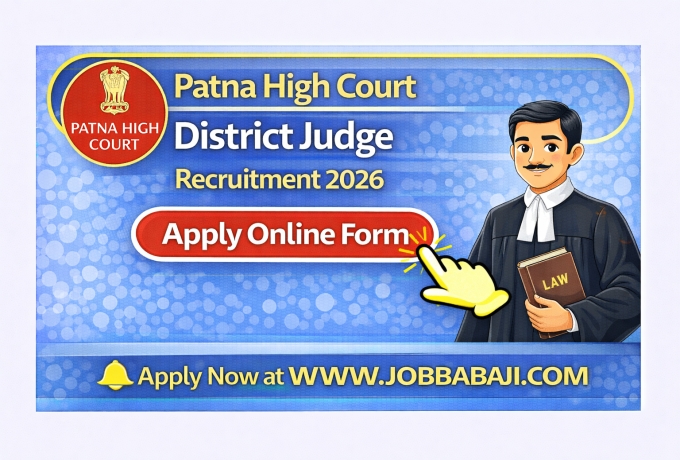 Patna High Court District Judge Online Form 2026 Job Banner