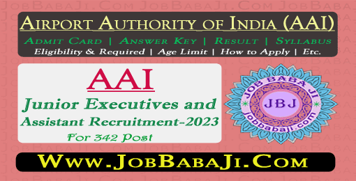 Airport Authority of India AAI Verious Post Recruitment 2023 Apply Online for 352 Post
