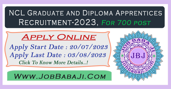Northern Coalfields Limited NCL CIL Graduate and Diploma Apprentices 2023 Apply Online for 700 Post