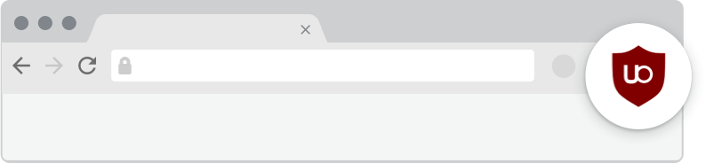 Browser image for the uBlock Origin extension